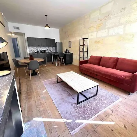 2 - Hypercentre - Free Parking - Clim - Wifi - Netflix Apartment Libourne Exterior photo